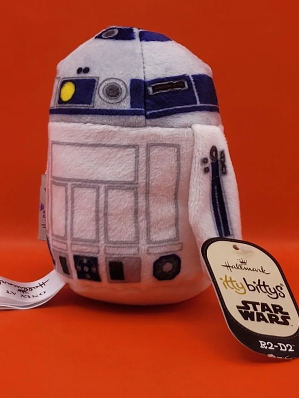 Hallmark Itty Bittys R2-D2 Droid (2014 Star Wars) Plush Stuffed Animal Toy NWTs